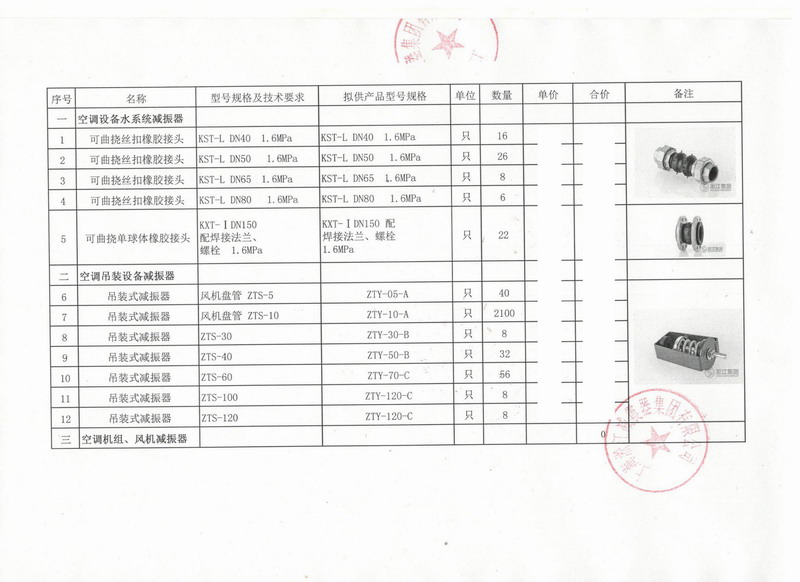 【出口】赞比亚客户采购淞江吊装式减震器*批 上海港出