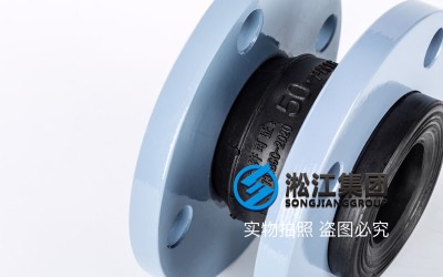 水泥船水泵机组用耐磨DN50橡胶接头