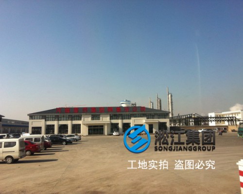 晋开化工采用上海淞江单球橡胶接头产品!