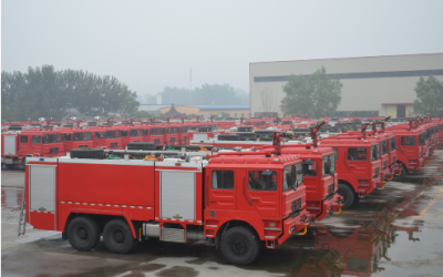 【消防车、工程消防车、大型消防车】配套消防泵橡胶接头案例