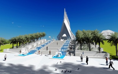 【毛里求斯伊甸园文化广场】吊式弹簧减震器合同